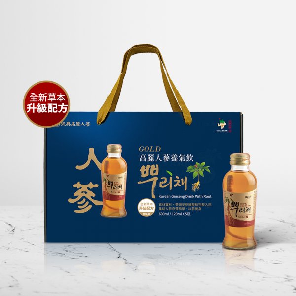 高麗人蔘養氣飲Gold-5入禮盒