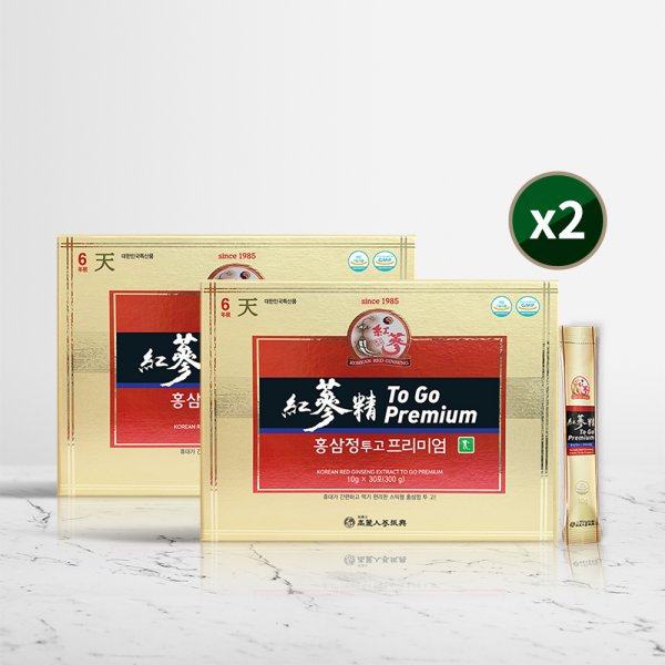 紅蔘精 To Go Premium X2盒 (產品效期至2026/1/9)